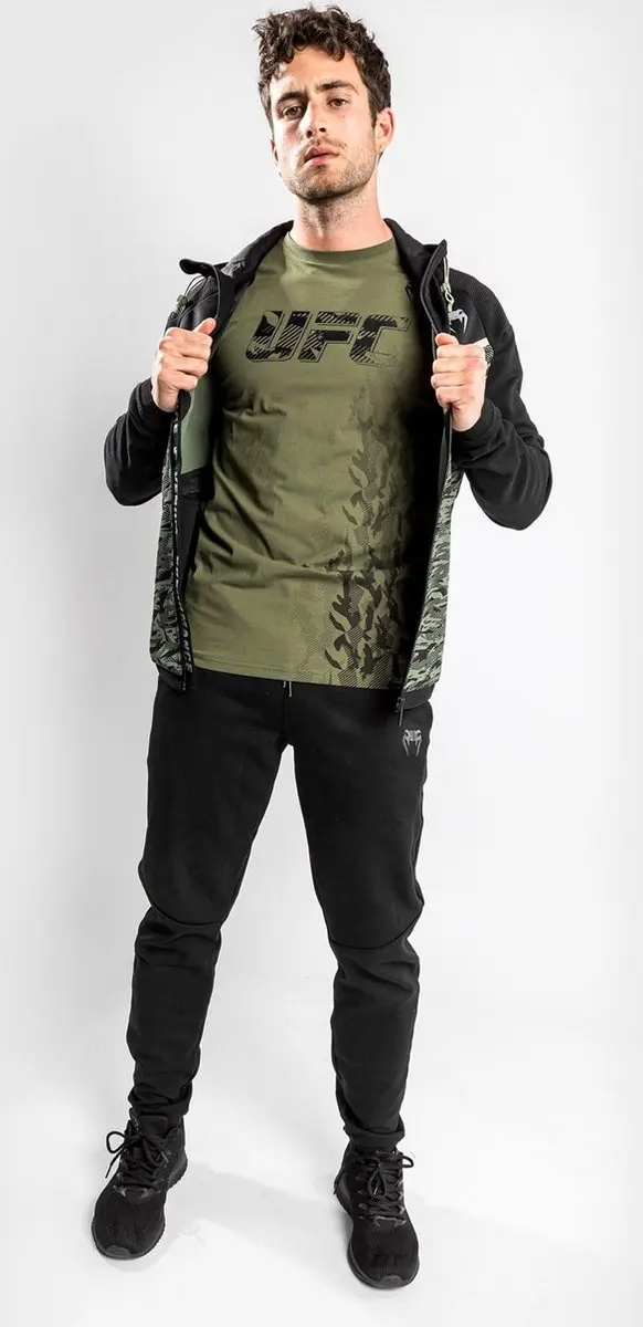 Venum Laser Evo 2.0 Hoodie - L - Kaki Camo