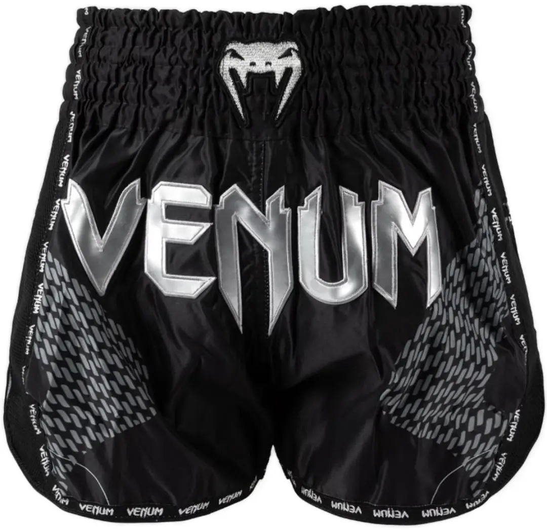 Venum Nexus Muay Thai Shorts - M - Zwart/Zilver