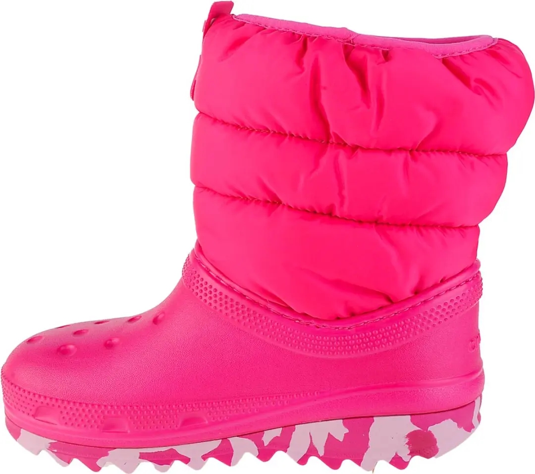 Crocs Classic Neo Puff Winterlaarzen Candy Pink - EU 29-30