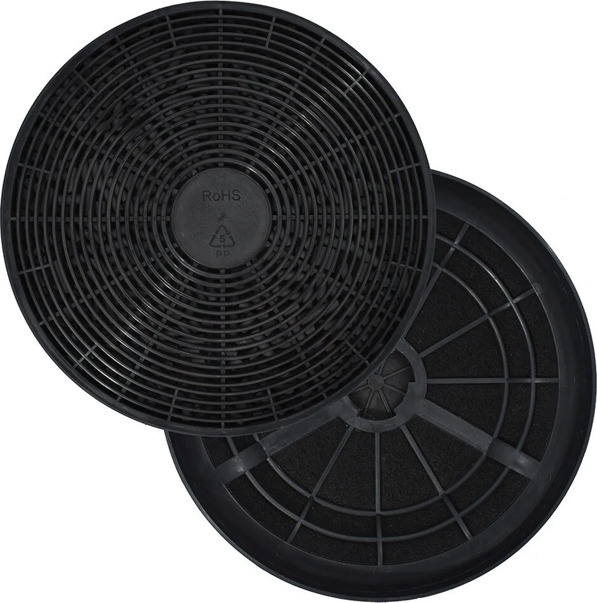 Inventum 2KSF002 Koolstoffilters - Set van 2 - Zwart