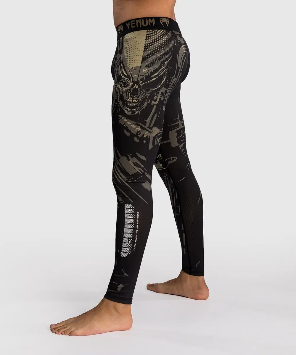 Venum Invader Spats Sportlegging XXL - Zwart Zand
