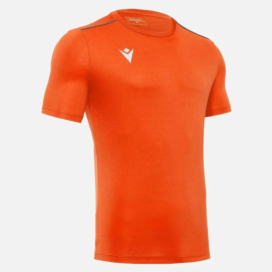 Macron Rigel Hero Shirt Korte Mouw Heren - Oranje XXL