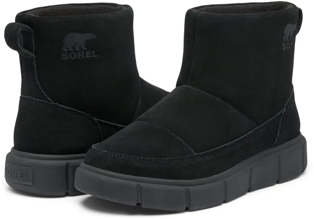 Sorel Explorer III Slip-On WP Outdoorlaarzen 37 - Black/Sea Salt