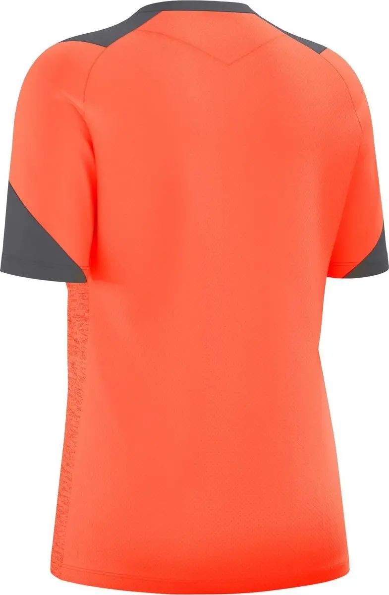 Macron Glory Sphinx Dames Shirt Korte Mouw - Koraal/Antraciet XL