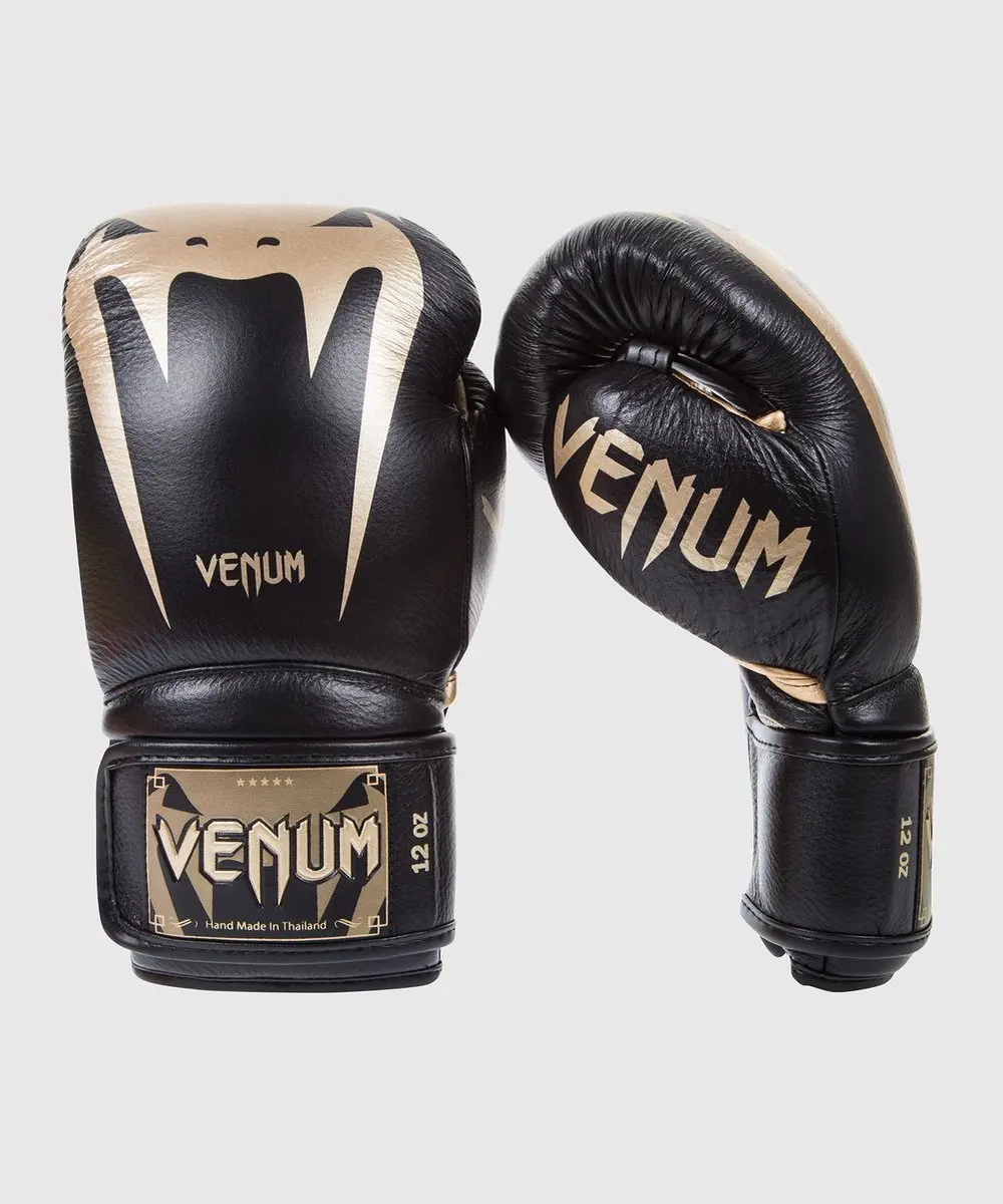 Venum Giant 3.0 Bokshandschoenen 12 OZ - Zwart/Goud