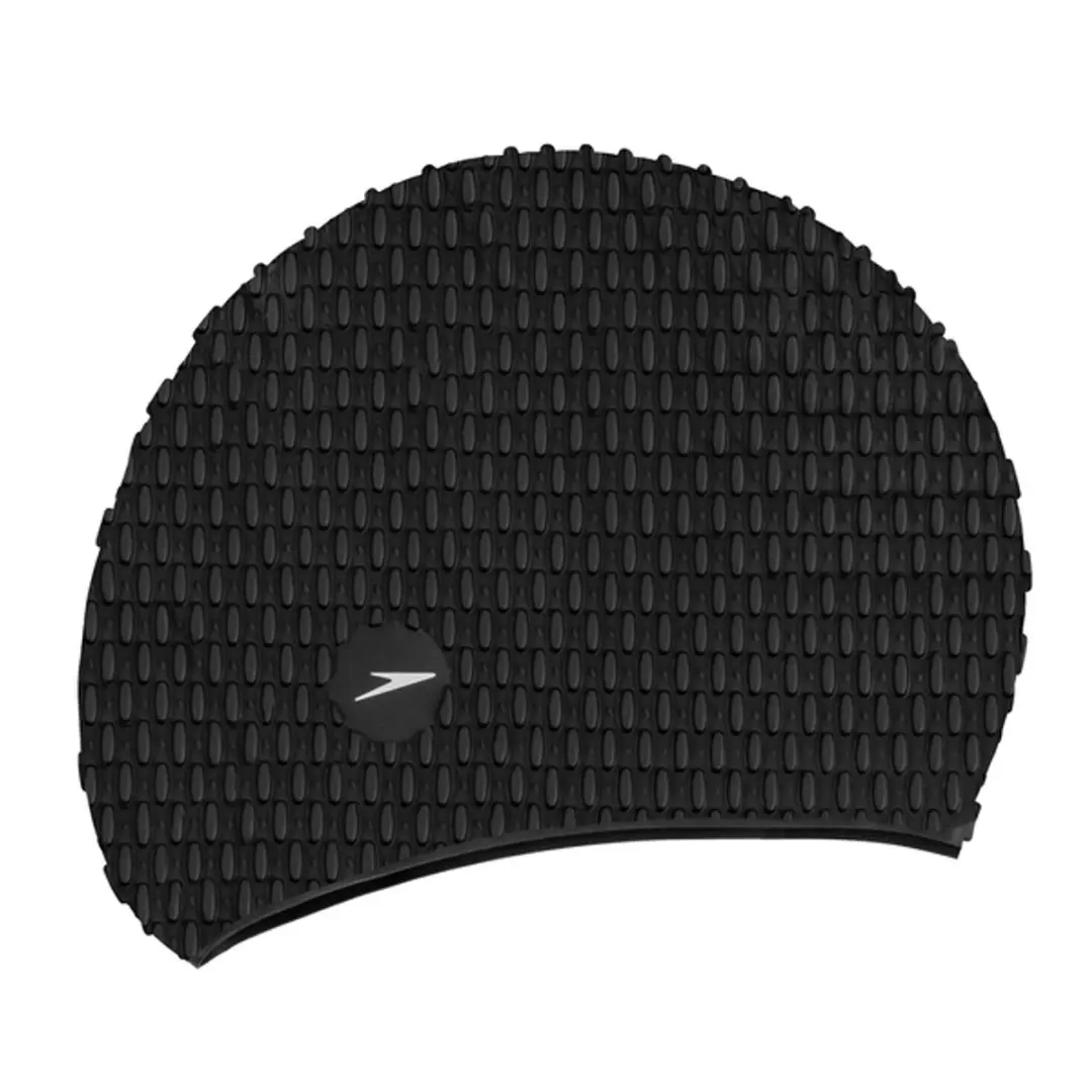 Speedo Bubble Cap Badmuts - Zwart