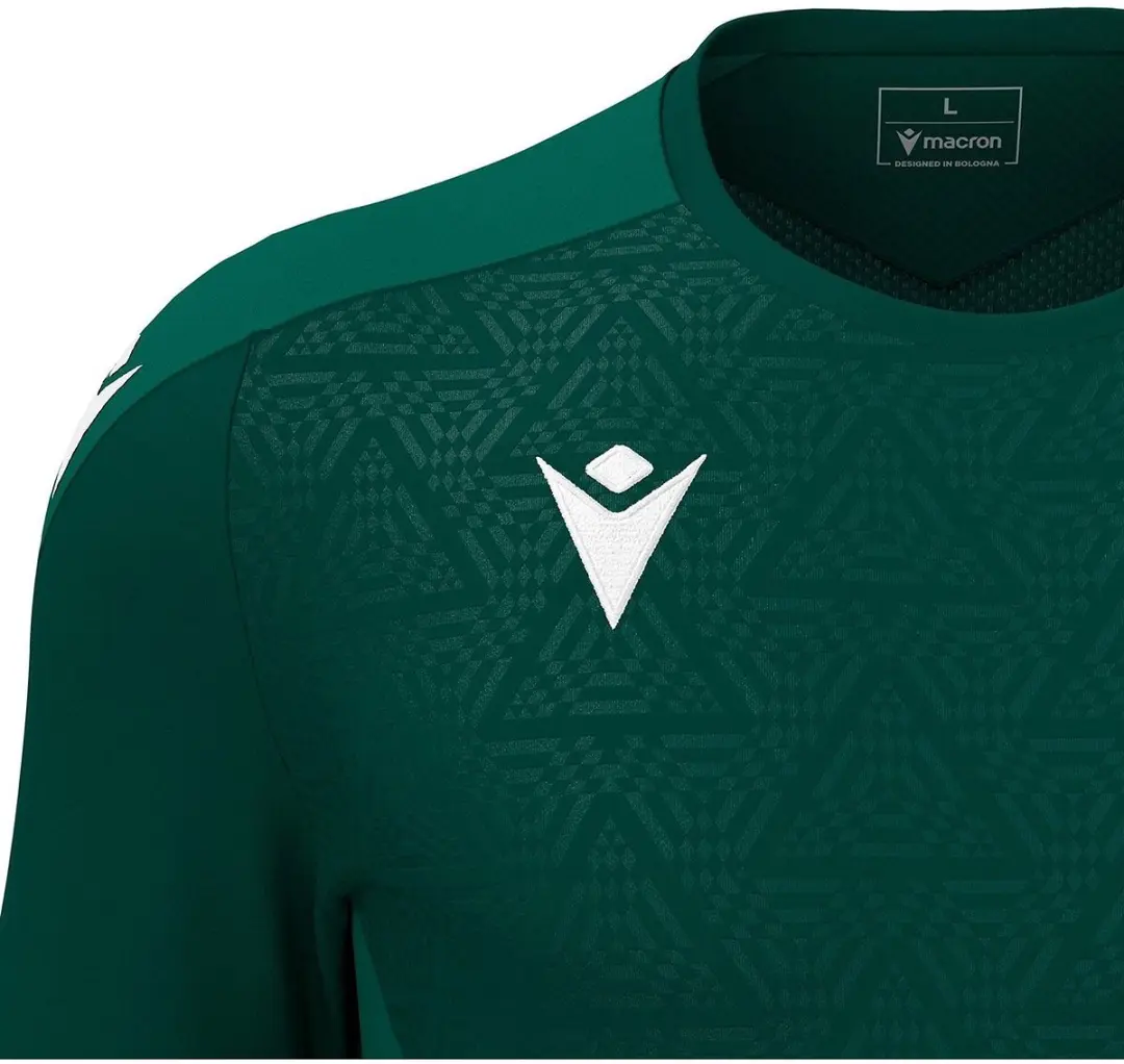 Macron Thunder Wisp Heren Shirt - XL - Bottle Green
