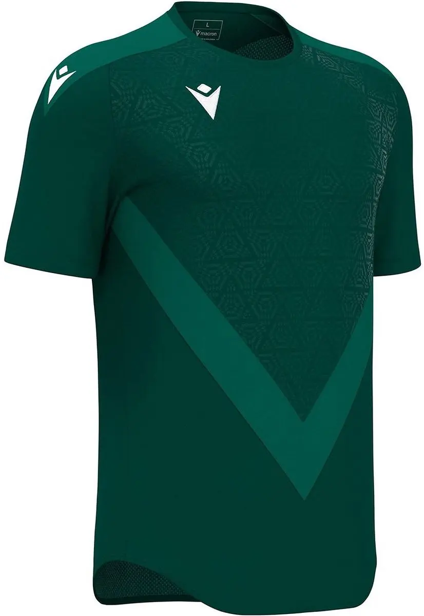 Macron Thunder Wisp Heren Shirt - XL - Bottle Green