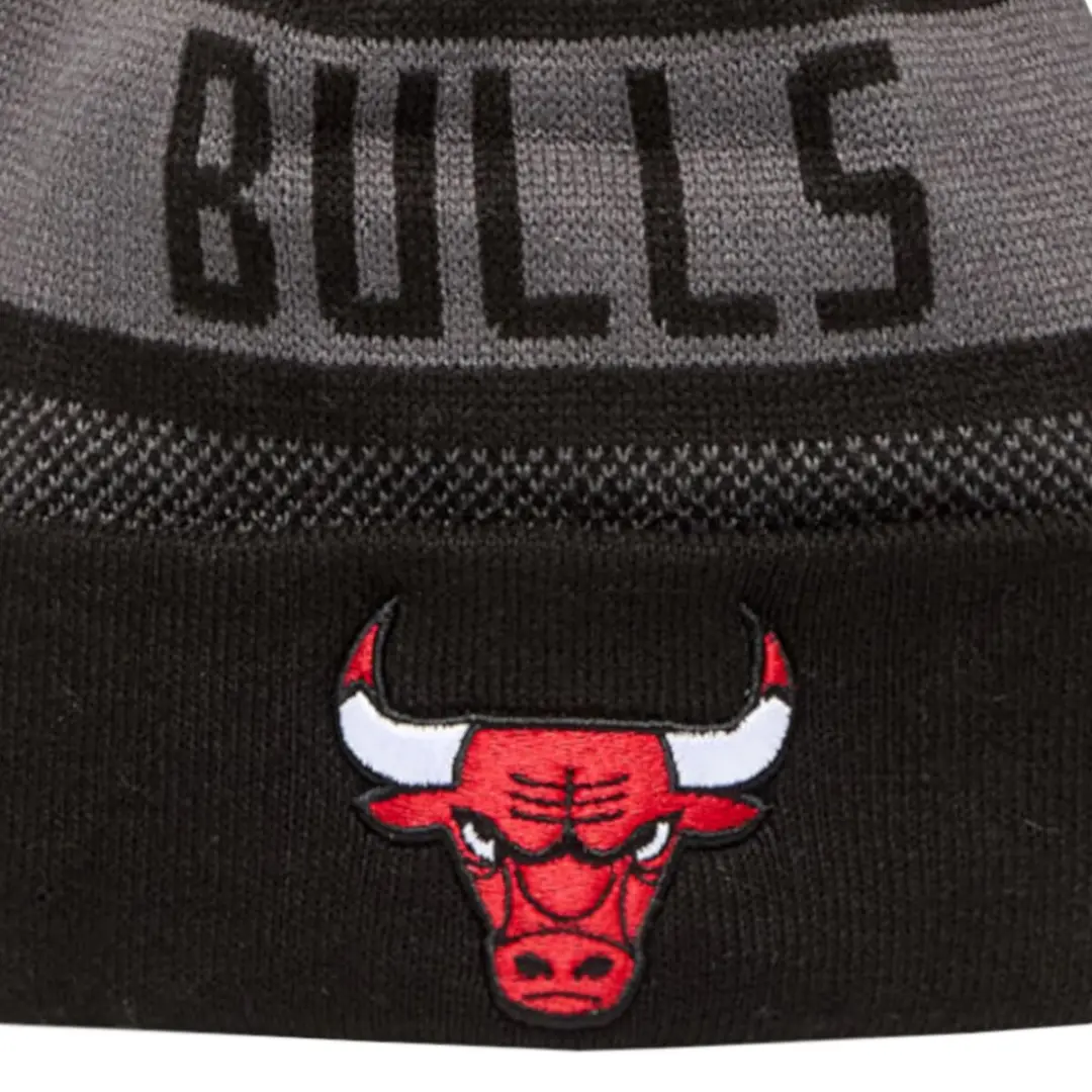 New Era Jake Cuff Beanie Chicago Bulls - Grijs