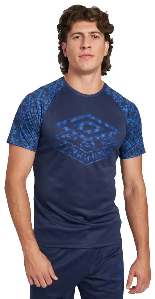 Umbro Pro Training Active Graphic T-shirt S - Dark Navy - afbeelding 6 van 6