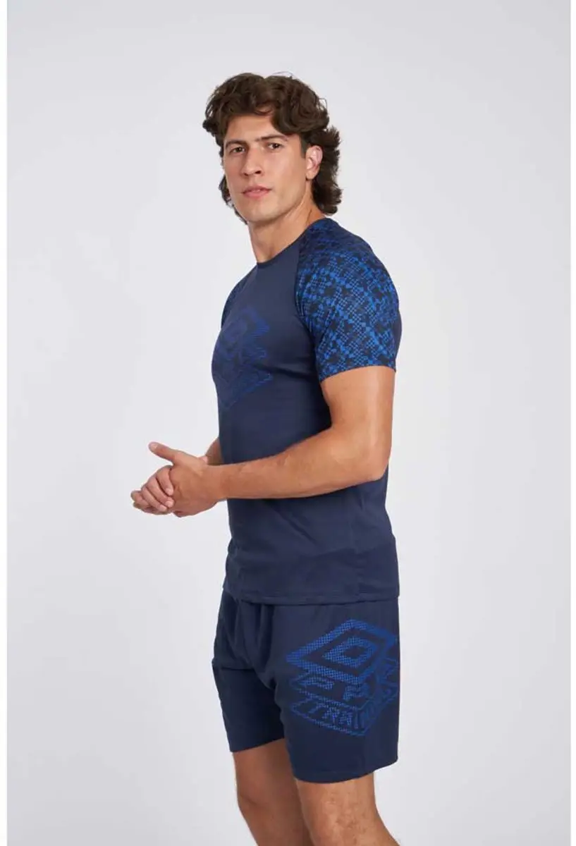 Umbro Pro Training Active Graphic T-shirt S - Dark Navy