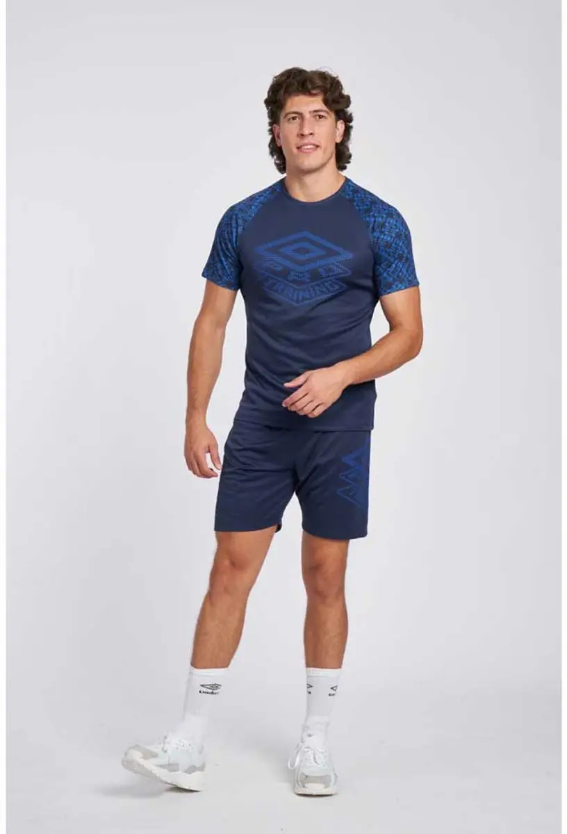 Umbro Pro Training Active Graphic T-shirt S - Dark Navy