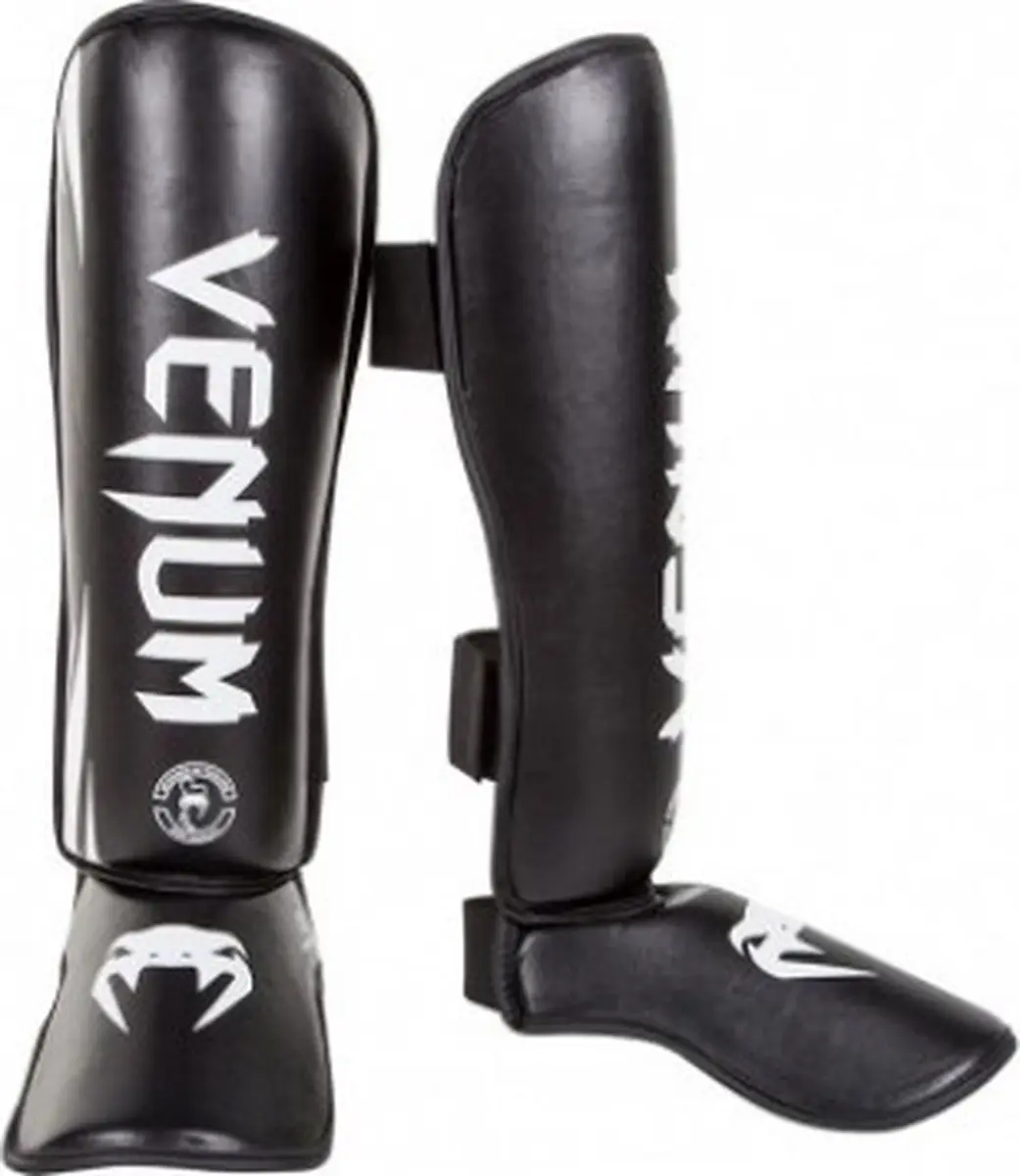 Venum Challenger Scheenbeschermers - Zwart/Wit Maat L - afbeelding 6 van 6