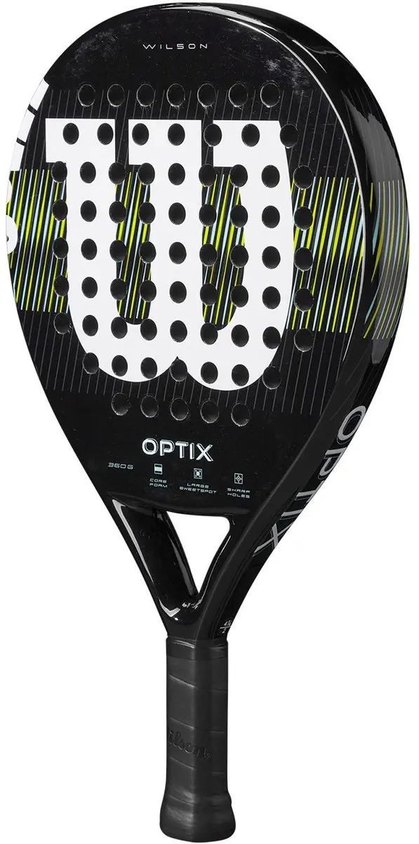 Wilson Padel Optix V1 Racket - Zwart