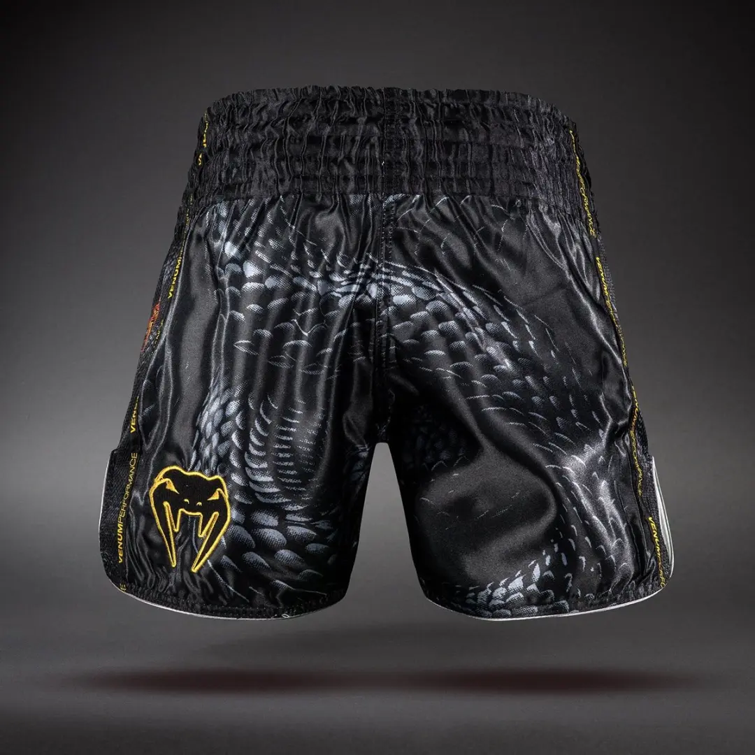 Venum Matupa Muay Thai Shorts - Zwart/Grijs/Goud S