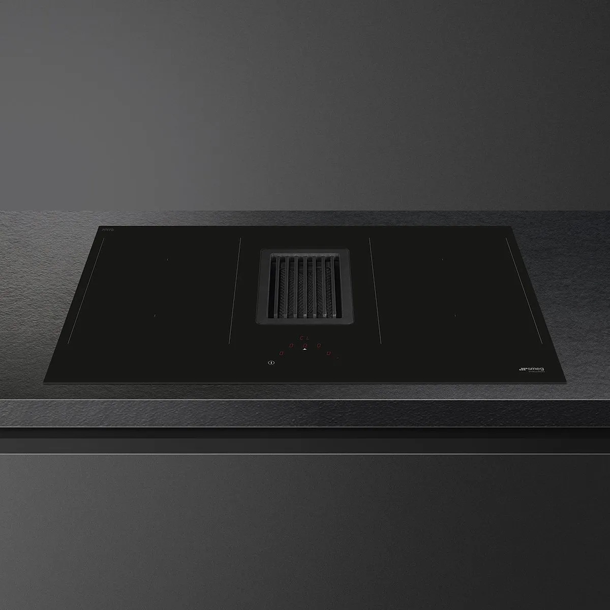 Smeg HOBD482D Inductiekookplaat 80cm - 4 Zones - Zwart