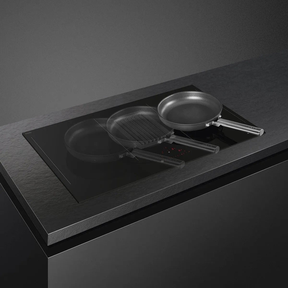 Smeg HOBD482D Inductiekookplaat 80cm - 4 Zones - Zwart