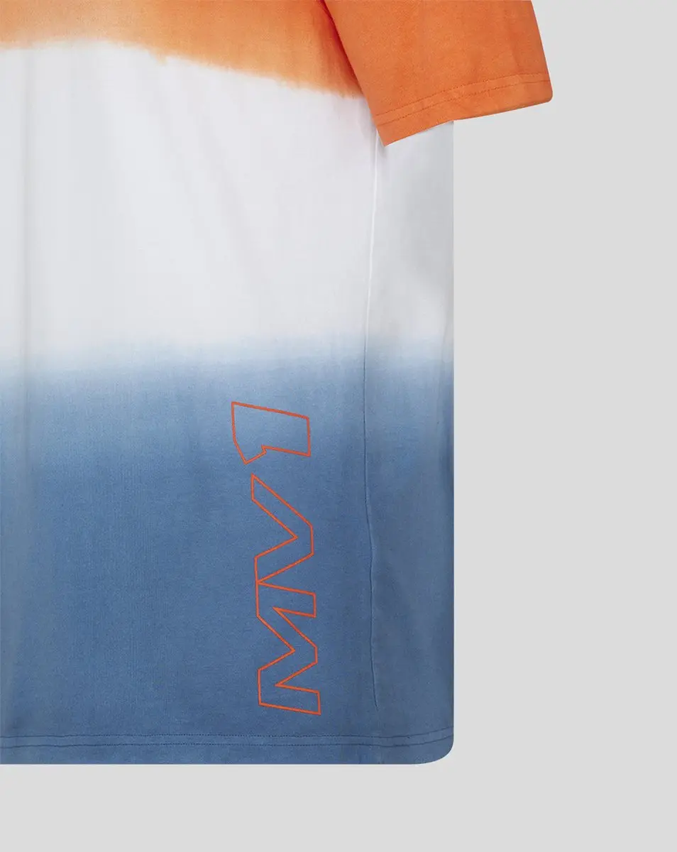 Castore Max Verstappen Exotic T-shirt Formule 1 - Oranje/Blauw XXXL