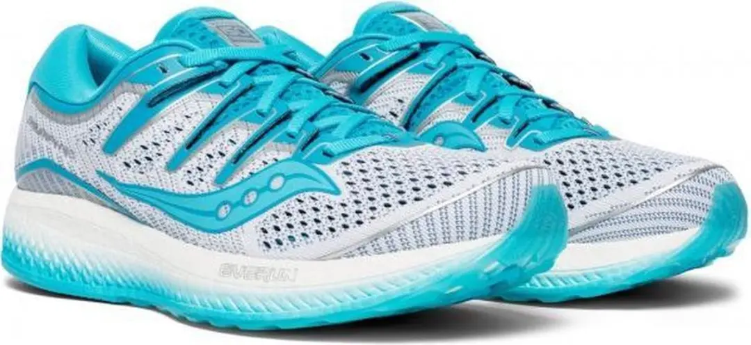 Saucony Triumph ISO 5 Dames - 37 - Wit/Lichtblauw