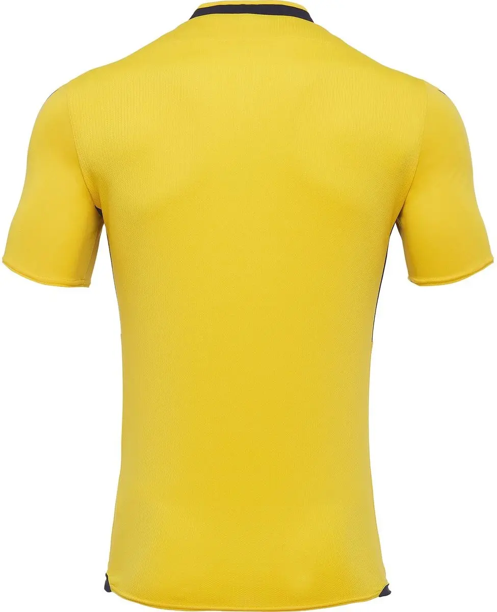 Macron Kimah Shirt Heren - Geel/Marine 3XL