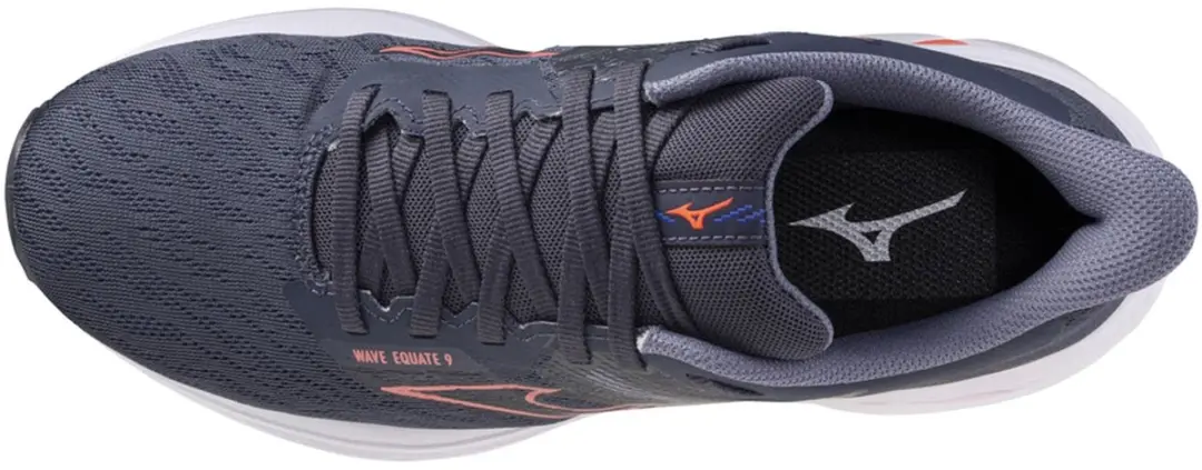 Mizuno Wave Equate 9 Dames Hardloopschoenen 39 - Donkergrijs/roze/wit