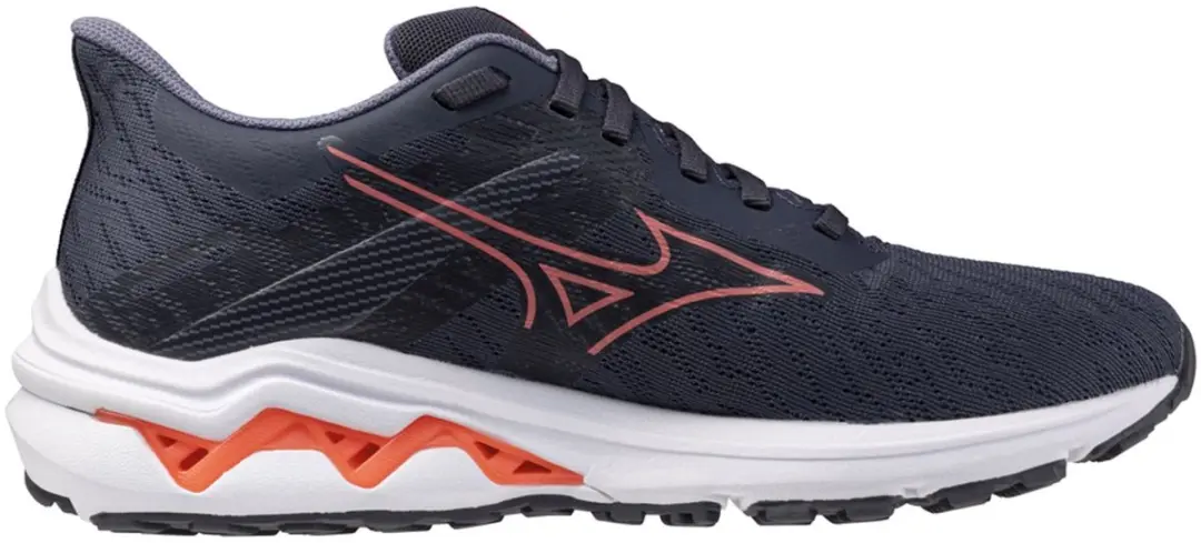 Mizuno Wave Equate 9 Dames Hardloopschoenen 39 - Donkergrijs/roze/wit