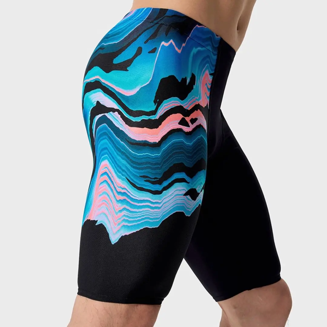 Speedo Placement Printed Jammer - M - Canyon Ombre/Black