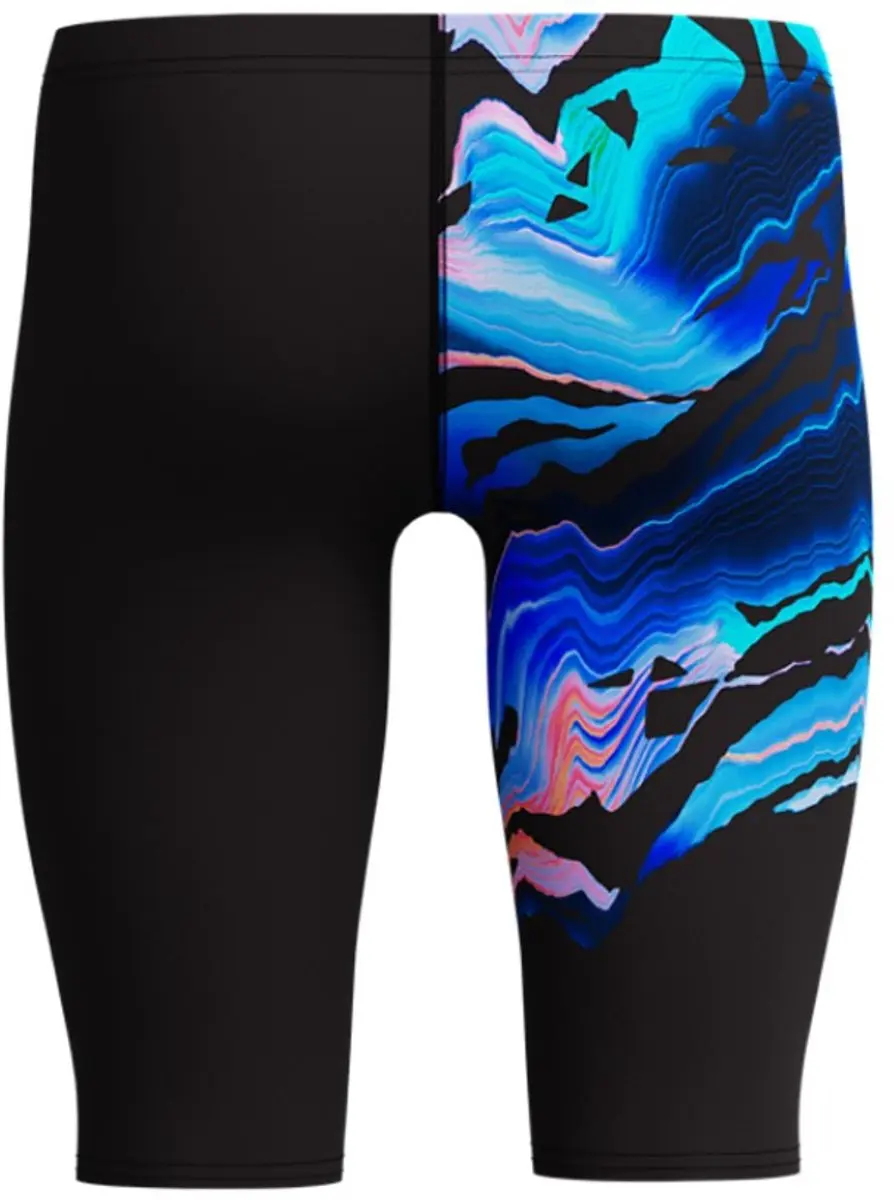 Speedo Placement Printed Jammer - M - Canyon Ombre/Black