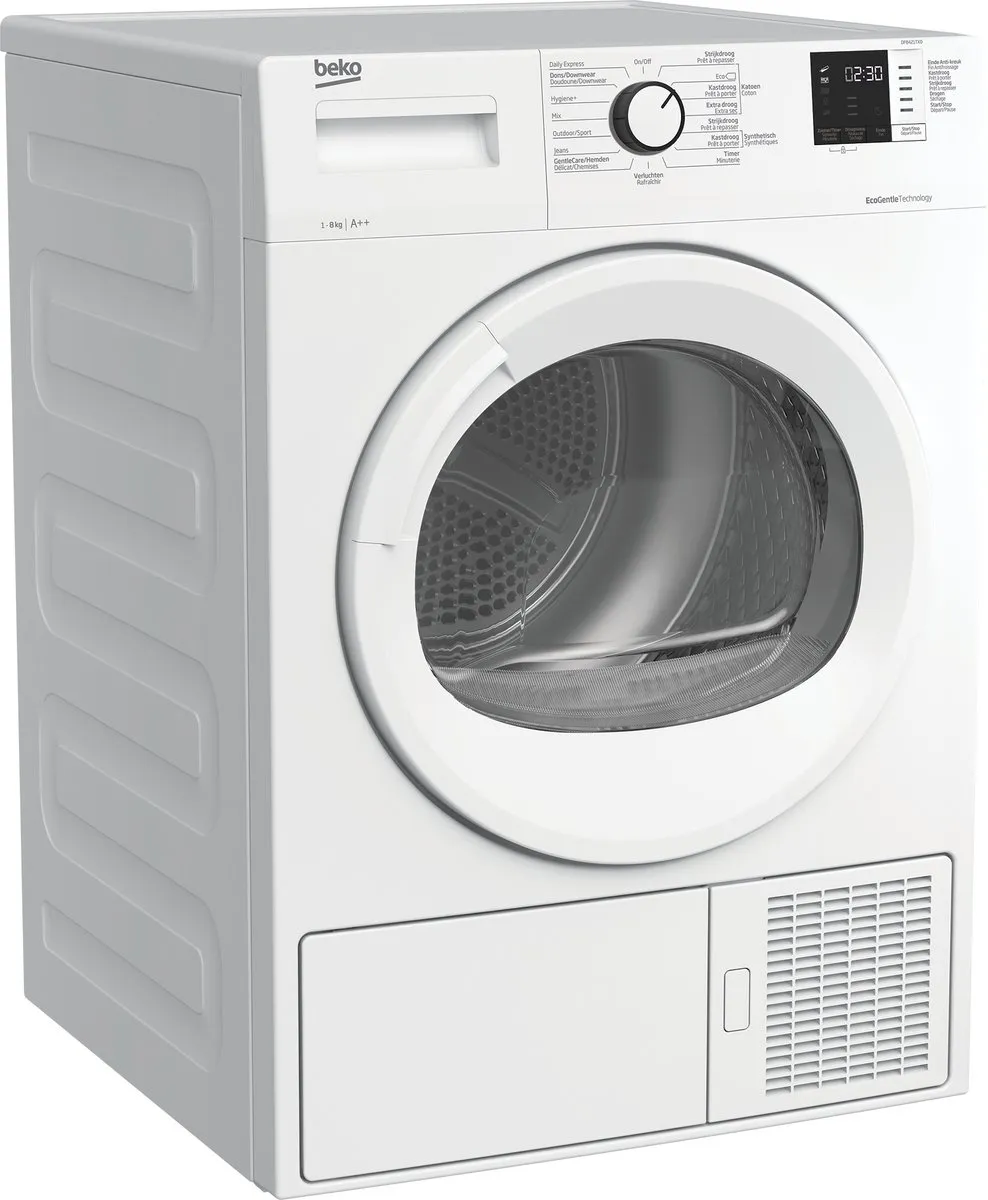 Beko DF8421TX0 Warmtepompdroger 8 kg - Wit