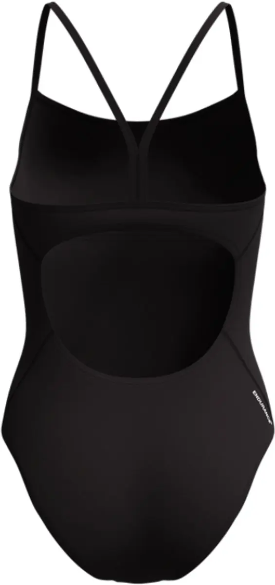 Speedo Dames Badpak Endurance+ Logo Thin Strap - 34 - Zwart/Wit