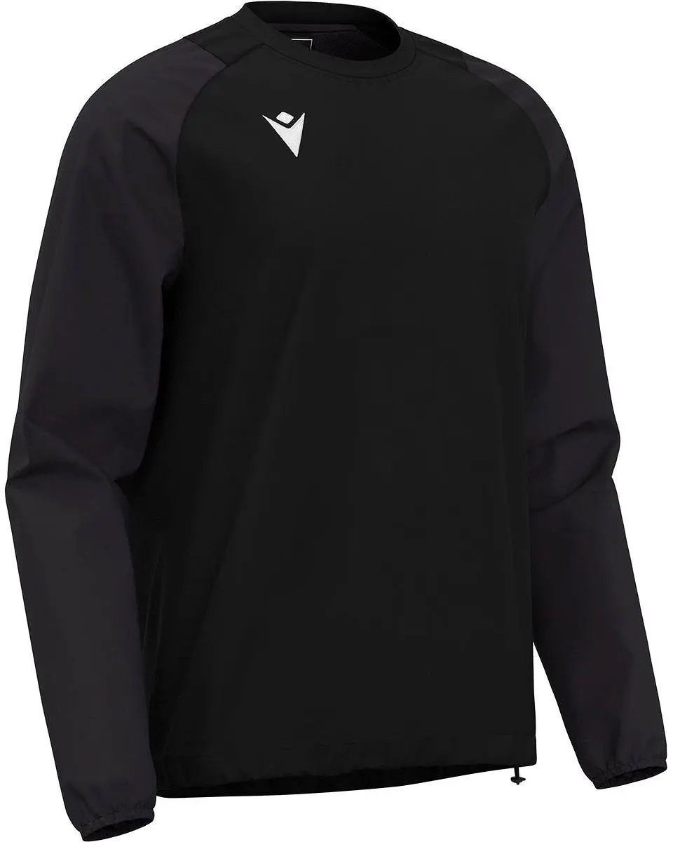 Macron Drizzle Windbreaker Kinderen 140 - Zwart