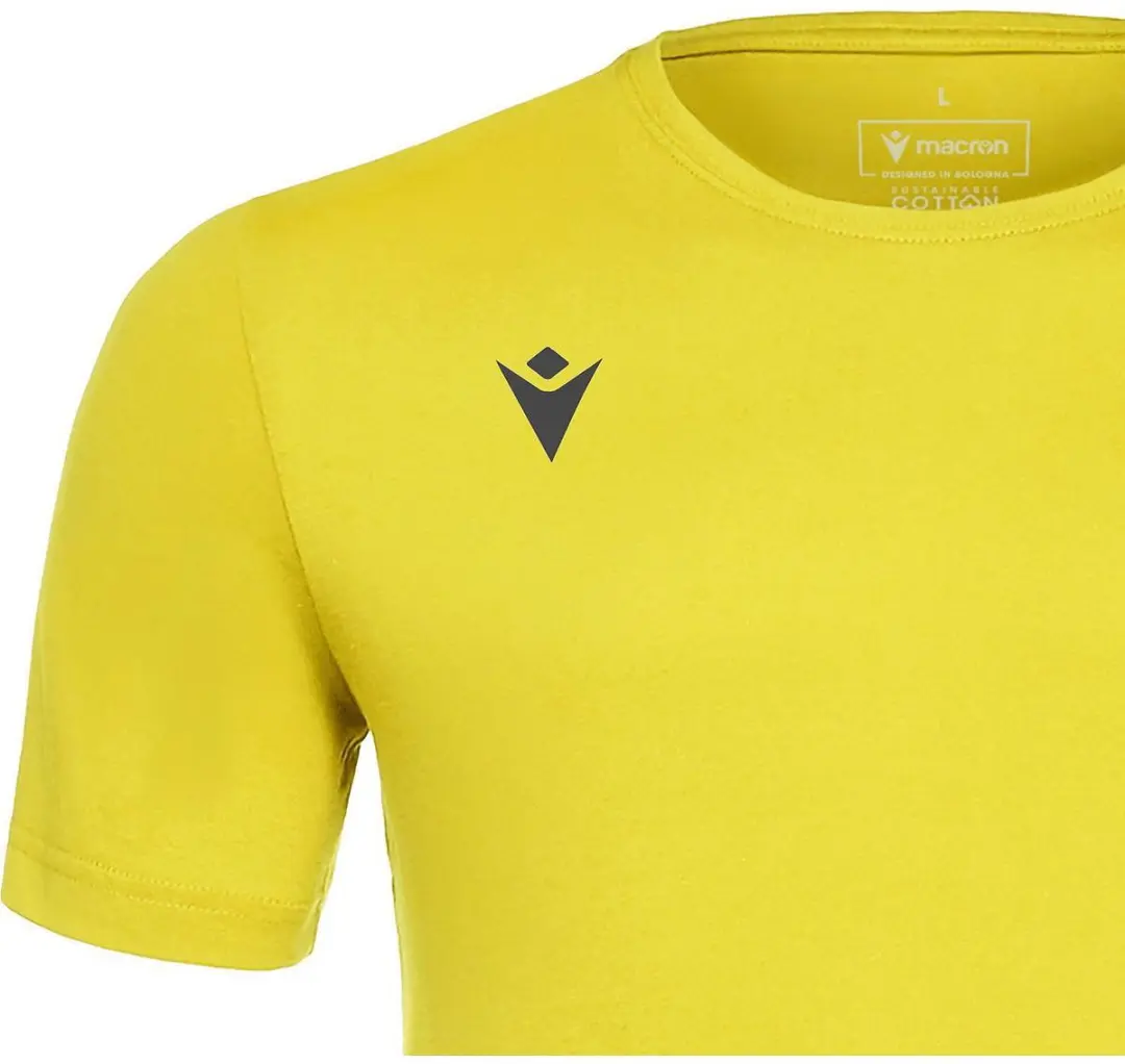 Macron Boost Eco T-Shirt Heren - Geel - XXL
