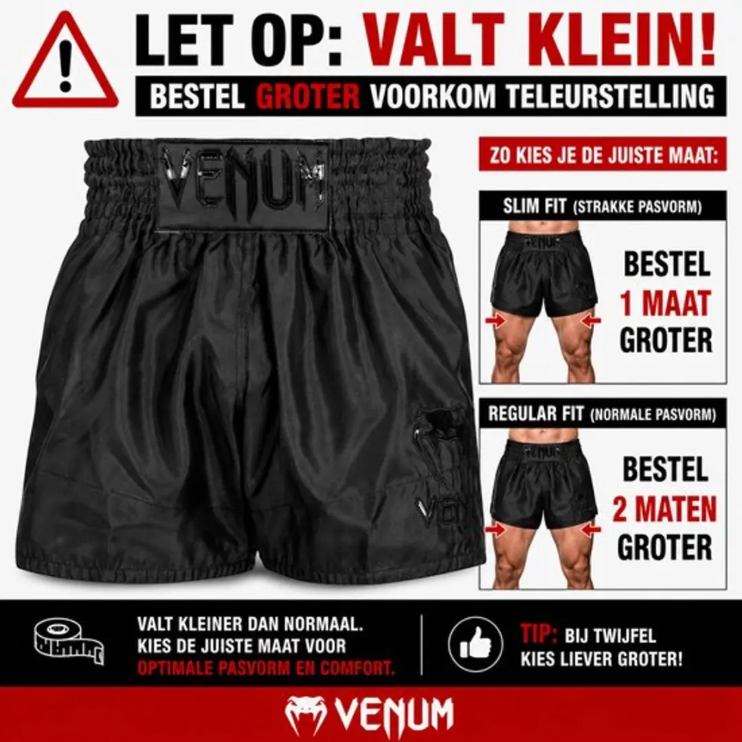 Venum Classic Muay Thai Short M