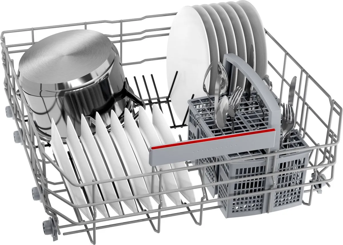Bosch SMS4EAI28E Vrijstaande Vaatwasser 60cm - 13 Couverts - Staal