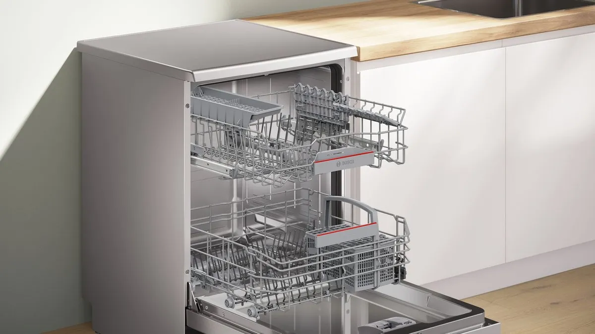Bosch SMS4EAI28E Vrijstaande Vaatwasser 60cm - 13 Couverts - Staal - afbeelding 6 van 6