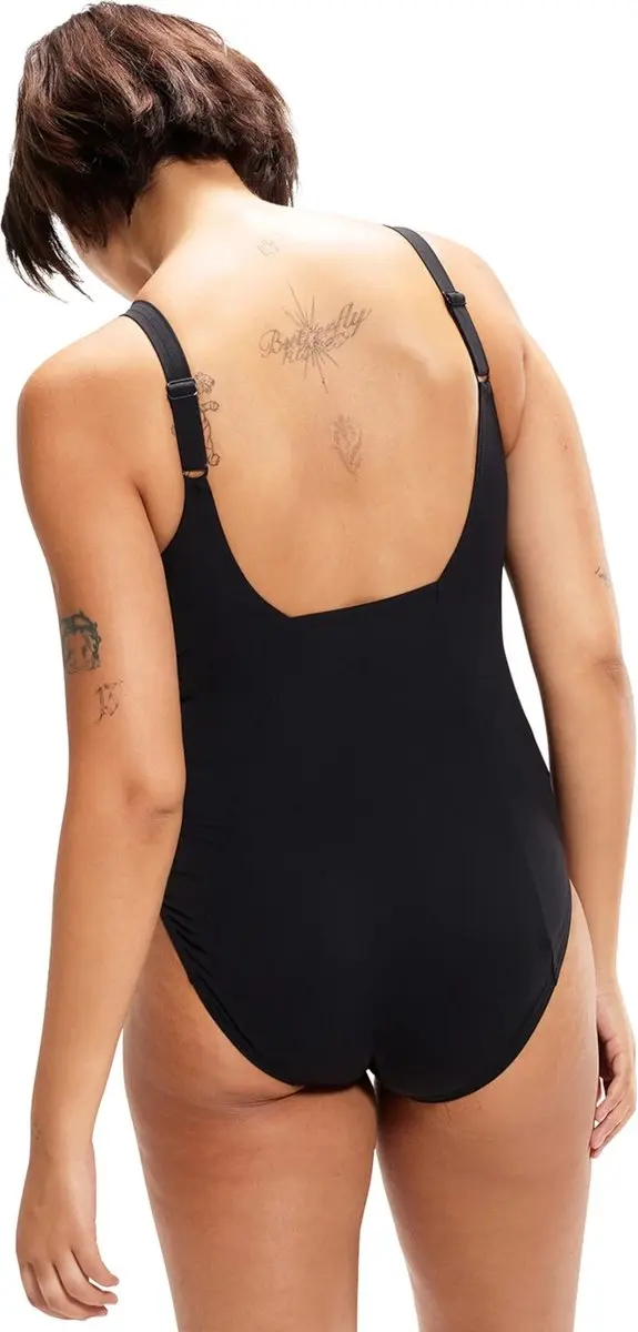 Speedo Eclipse Contour Sportbadpak - Maat 46 - Zwart/Wit