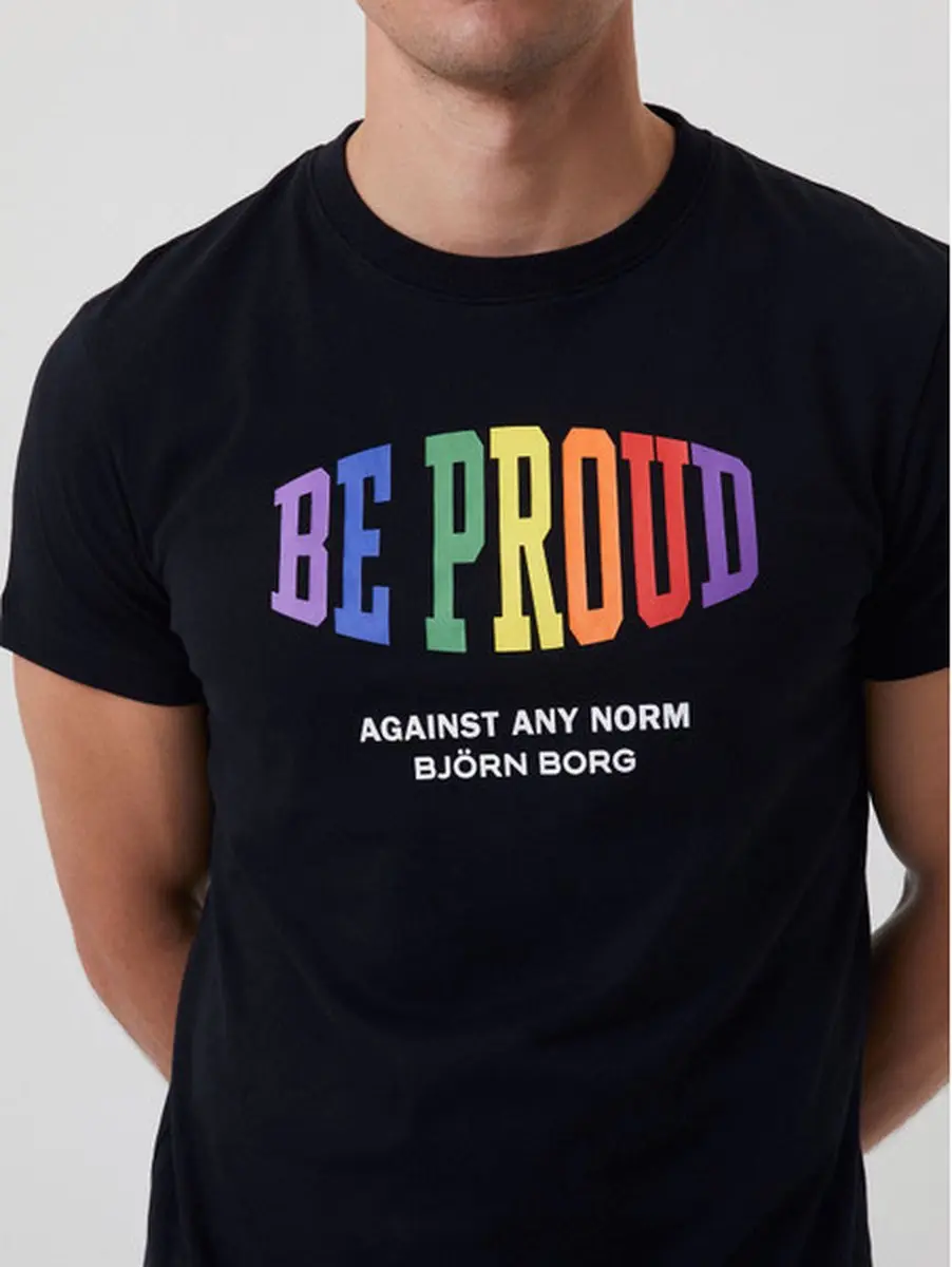 Björn Borg STHLM Heren T-shirt - Zwart - XL