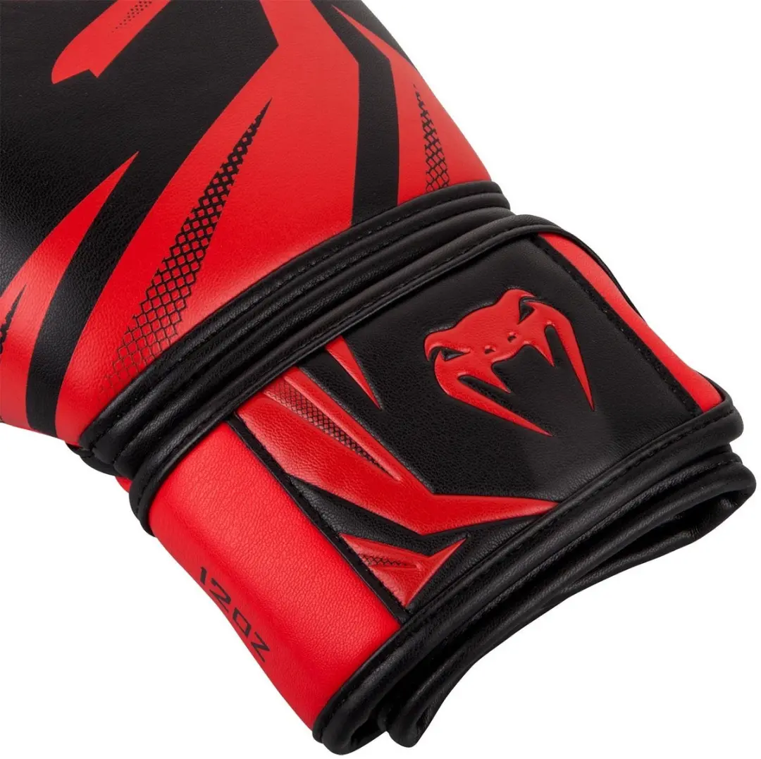 Venum Challenger 3.0 Bokshandschoenen 12oz - Zwart/Rood
