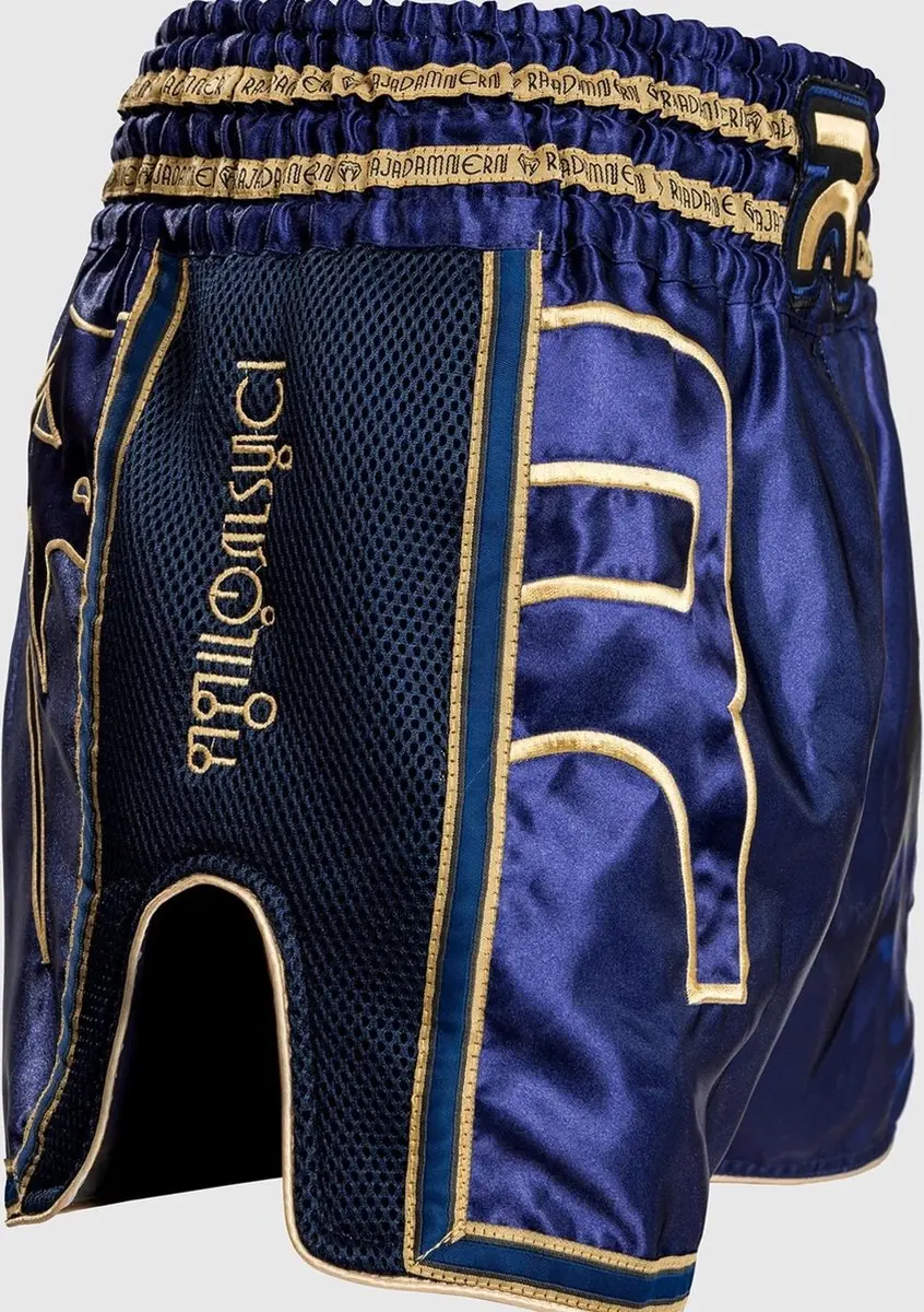 Venum Rajadamnern Muay Thai Short - S - Marineblauw
