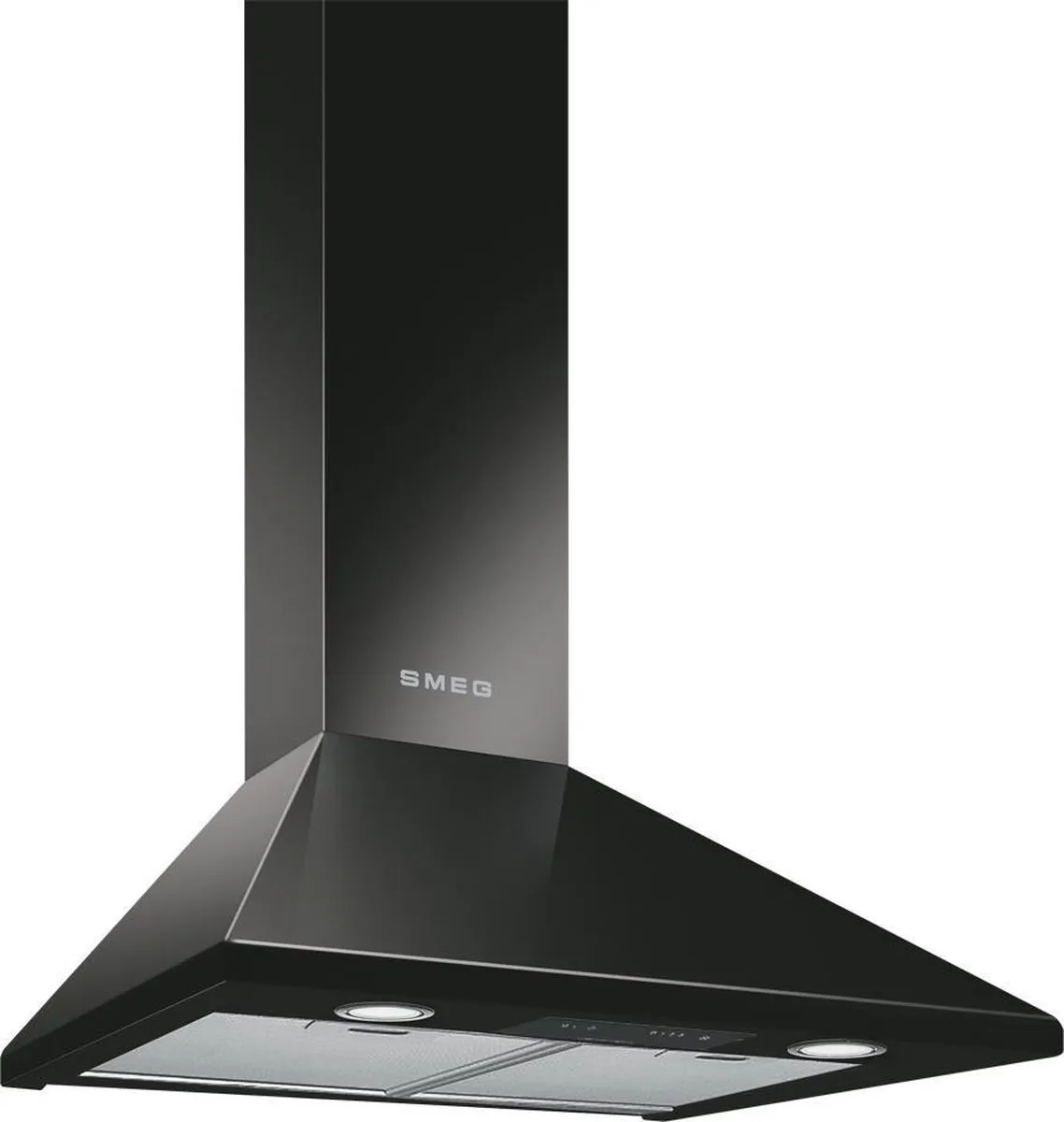 Smeg KSED65NEE Afzuigkap 60cm - Zwart