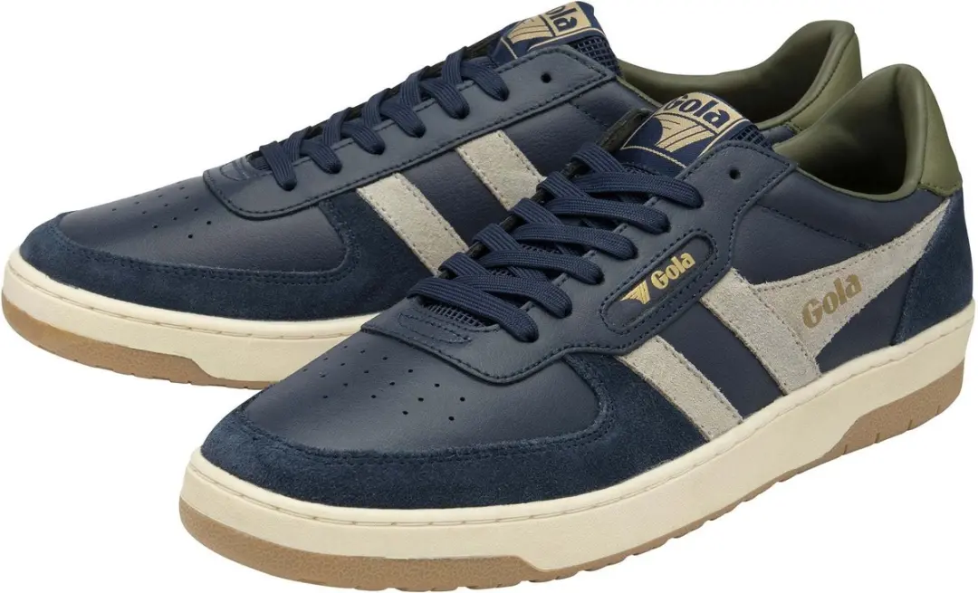 Gola Hawk Trainers 44 - Navy/Feather Grey/Khaki