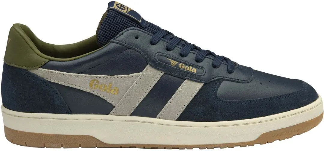 Gola Hawk Trainers 44 - Navy/Feather Grey/Khaki