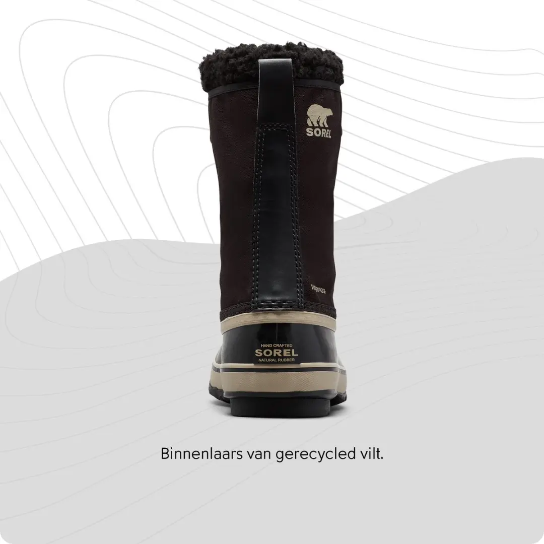 Sorel 1964 PAC™ NYLON WP Snowboots - Maat 43.5 - Black/Ancient Fossil