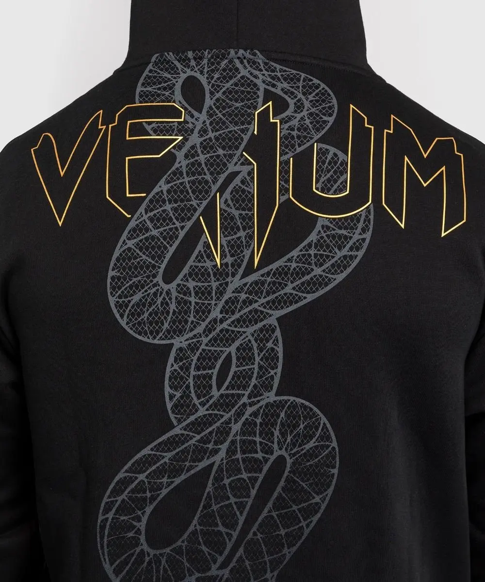 Venum Serpenti Hoodie - Zwart/Zilver/Goud S