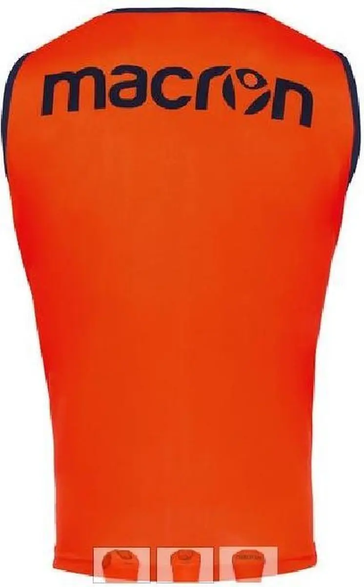 Macron Practice Trainingshesje Oranje - Maat S
