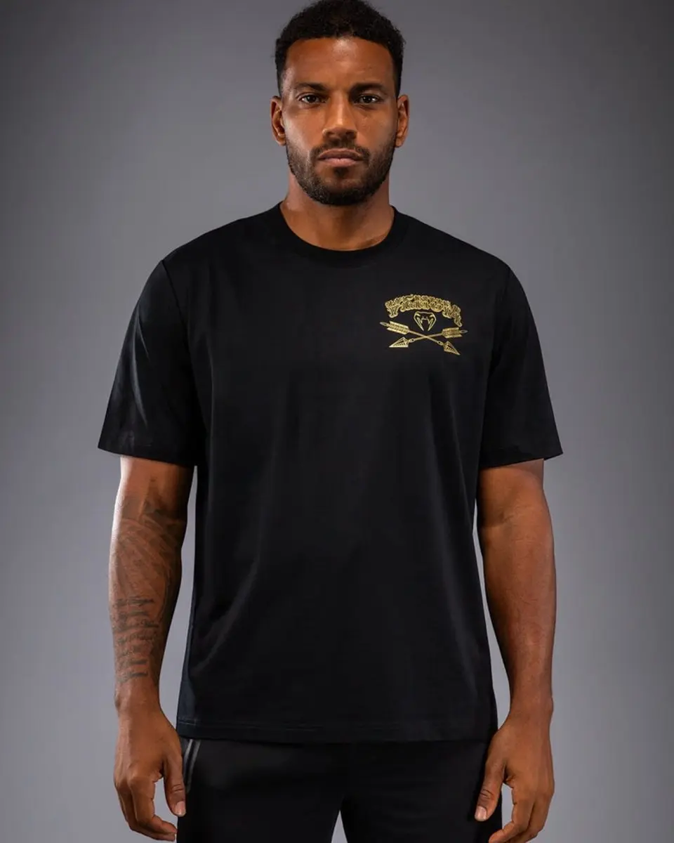 Venum Wolf Atak T-shirt - Zwart/Grijs XL