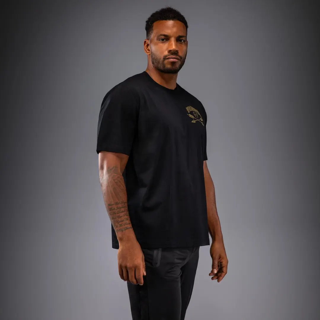 Venum Wolf Atak T-shirt - Zwart/Grijs XL