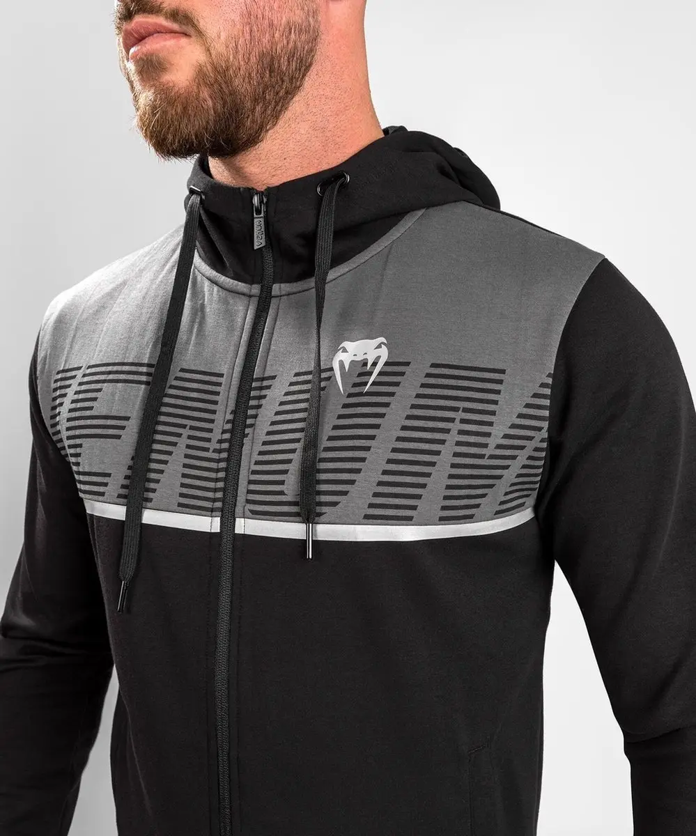 Venum Laser ZX Hoody - M - Zwart/Grijs
