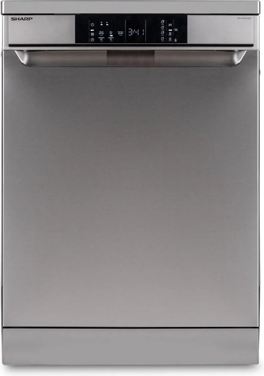 Sharp QWNA1DF45EIEU Vrijstaande Vaatwasser 15 Couverts