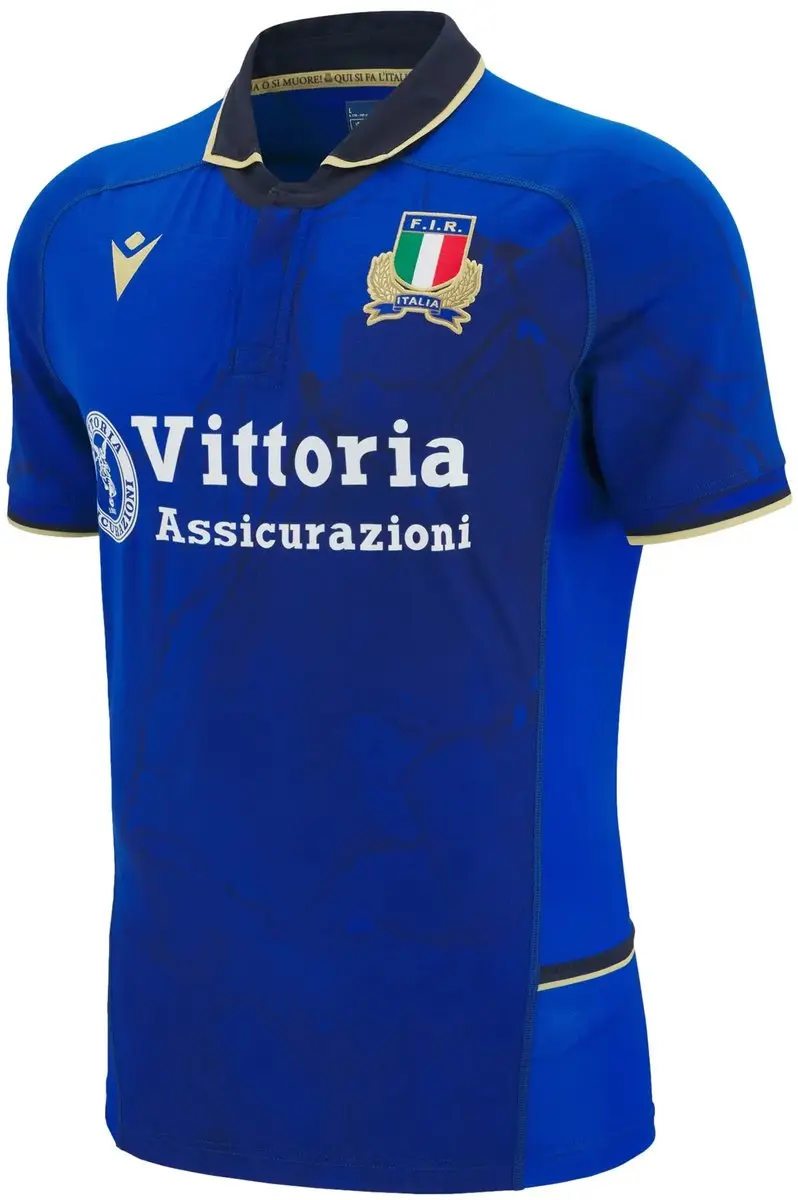 Macron Authentiek Thuis Shirt Italië 2025/26